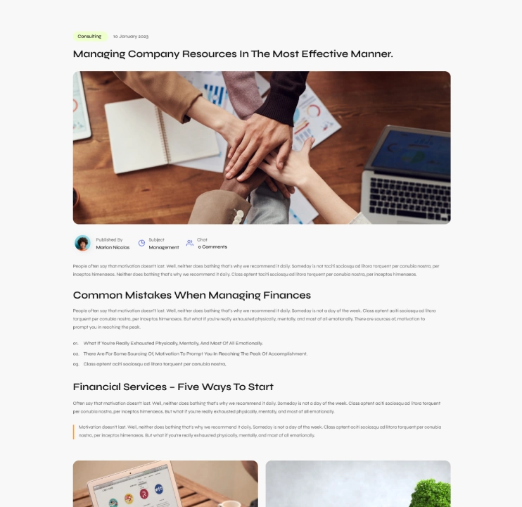 Blog Details