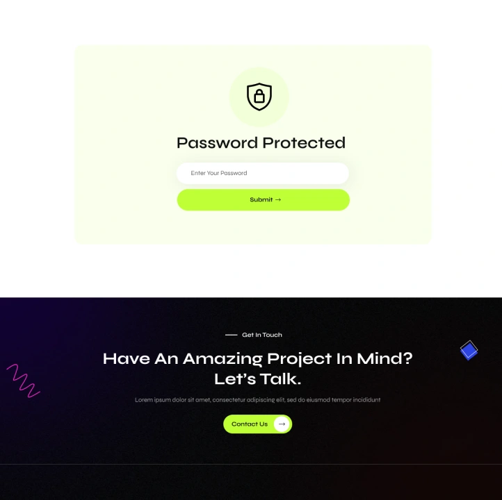 Password Protected Img
